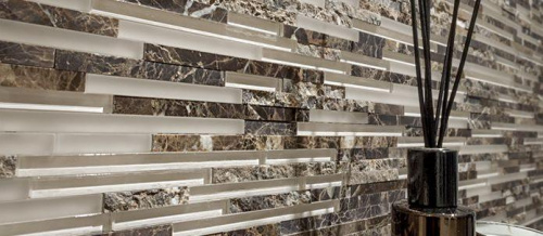 Мозаика Lantic Colonial Mosaics Collection L244000961 Treasures Bronz Emper Strip 29,2х30,4
