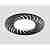 Светильник точечный Ambrella Алюминий С Узором A720 BK/AL