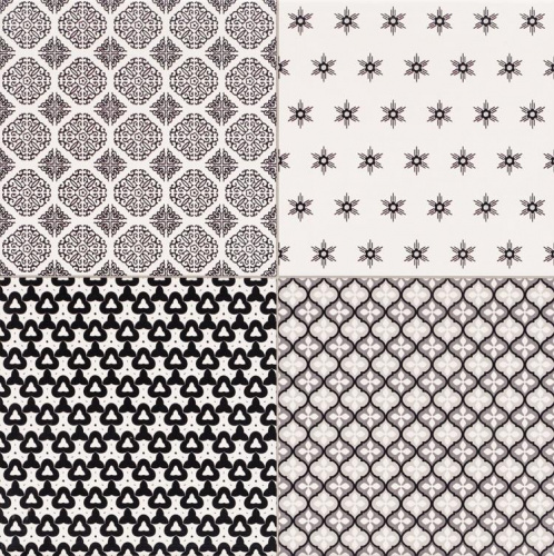 Плитка керамическая Cristacer (Cristal ceramica) Retro вид 4 из микса настенная 45х45