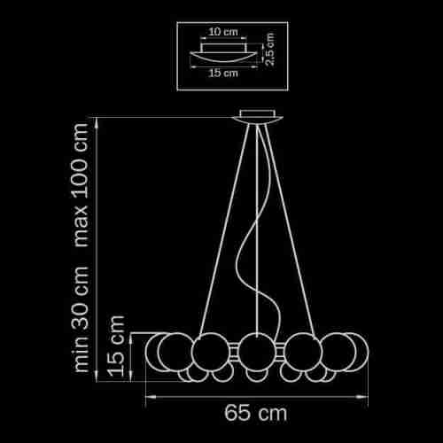 Подвесная люстра Lightstar Sferetta 801124