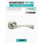 Ручка дверная межкомнатная Fuaro Prima RM SN/CP-3 матовый никель/хром