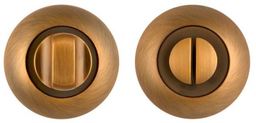 Завертка дверная сантехническая Fuaro BK6 RM CF-17 кофе