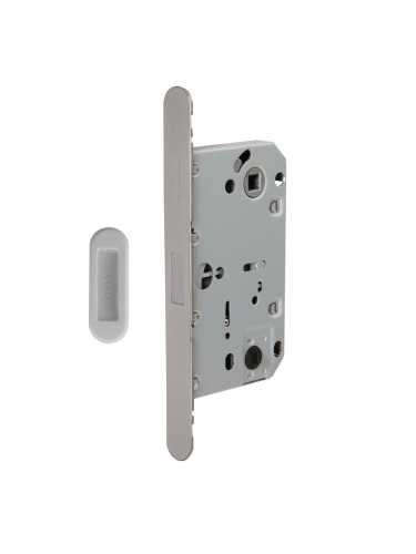 Замок дверной магнитный Armadillo (Армадилло) WC с ответной планкой GRAVITY.PRO G01.196.50.96 MWSC итальянский тисненый