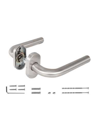 Ручка Fuaro (Фуаро) раздельная R.DSS201-0201P/19 (DSS-0201P/19) INOX 201