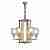 Подвесная люстра Lumina Deco Manhattan LDP 8012-6 F.GD