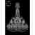 Люстра подвесная Art Classic 11.11.20+10+5.400.3d.XL-170.Cr.Sp