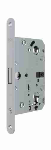 B06133.50.34 Замок межк. под цилиндр (мат хром) тех. уп. без отв. пл. POLARIS WAVE