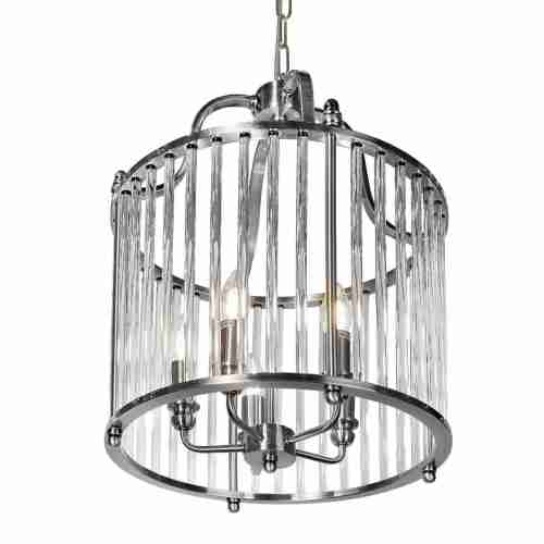 Подвесная люстра iLamp Qeens P2437-5 Nickel