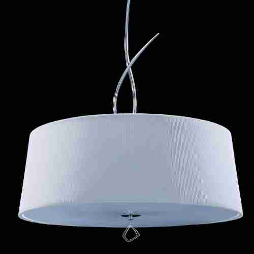 Подвесная люстра Mantra Mara Chrome - White 1644