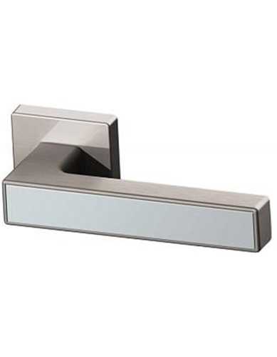 Комплект: Ручки Armadillo Urban Screen USQ8 SN/CP-3+Завертка+Бесшумн замок Fuaro/матовый никель/хром