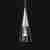 Подвесной светильник Ideal Lux Cono SP1 Cromo 017440 Подвесной светильник Ideal Lux Cono SP1 Cromo 017440