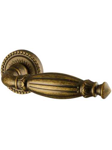 Ручка дверная Armadillo (Армадилло) межкомнатная R.CL55.Bella (Bella CL2) OB-13 античная бронза  Набор 6