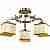 Люстра потолочная N-Light 314-03-53 бронза
