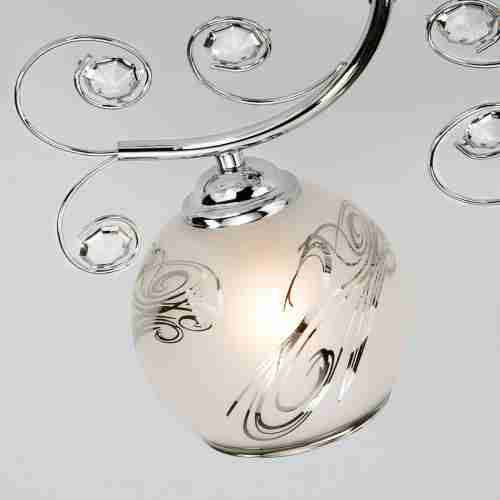 Подвесная люстра Eurosvet 30031/5 хром