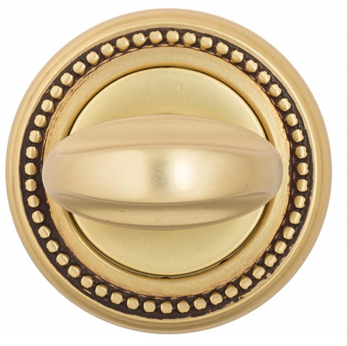 Завертка дверная сантехническая Venezia WC-2 D3 французское золото