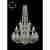 Люстра подвесная Art Classic 11.23.16+8+4.300.3d.h-128.Gd.Dr