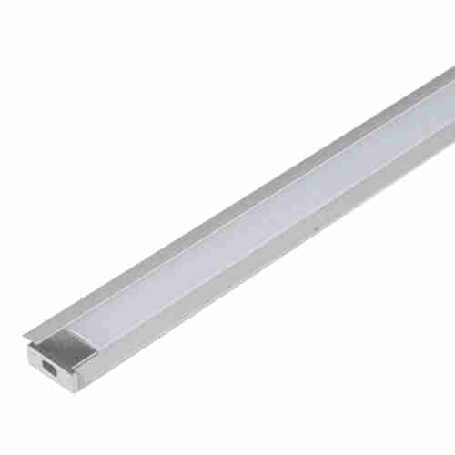 Профиль встраиваемый Uniel UFE-K01 Silver/Frozen 200 Polybag UL-00005026