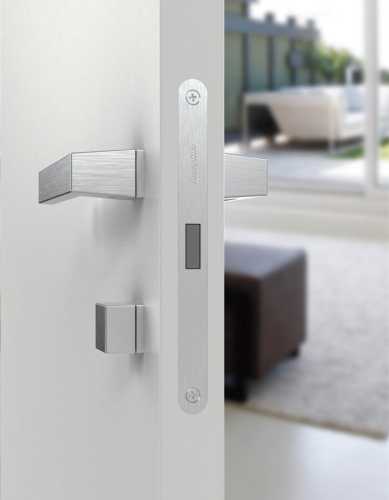 Комплект: Ручки Armadillo K.ART30.CLARITY MWSC-33+Завертка+Магн замок и Петли Fuaro/итал тисненый