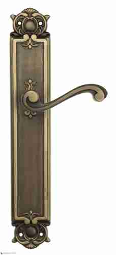 Дверная ручка Venezia "VIVALDI" на планке PL97 матовая бронза