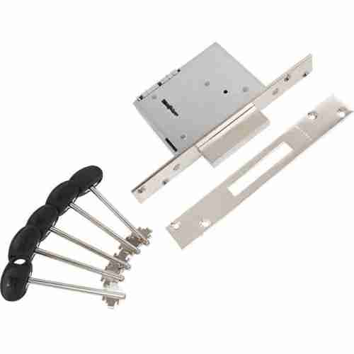 Замок врезной Mottura Art. 40751420056 Замок 1-риг малый, (без отв. планки)