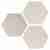 Керамогранит WOW Hexa Six White 14x16 Керамогранит WOW Hexa Six White 14x16