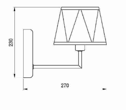 Бра Vele Luce Si VL2191W01