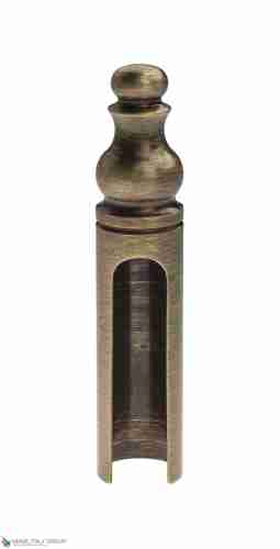 Колпачок для ввертных петель Venezia CP14 с пешкой D14 мм лакированная бронза