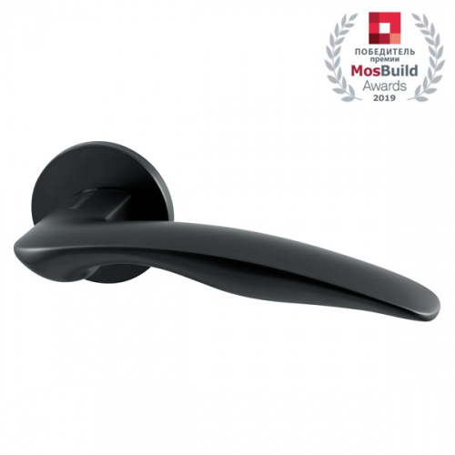 Ручка дверная межкомнатная Armadillo WAVE URS BL-26 черный