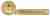 Ручка дверная Extreza BENITO (Бенито) 307 на розетке R02 полированное золото F01