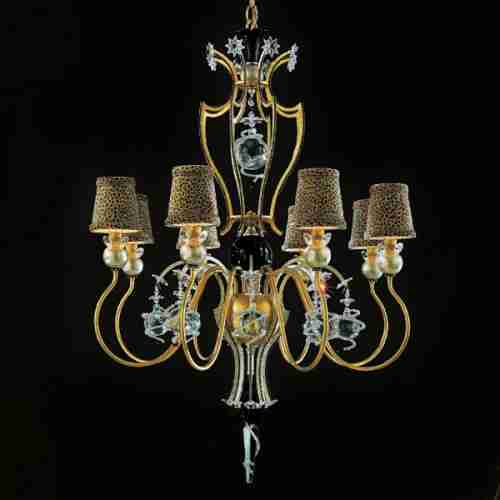 Люстра подвесная Schonbek Tango 53508-22 H Leopard