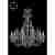 Люстра подвесная Art Classic 11.23.12+6.300.XL-92.Gd.Dr