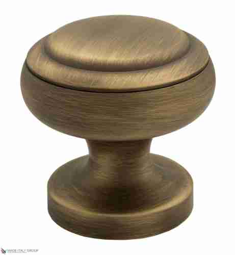 Ручка дверная кноб Venezia P12 Ø65 матовая бронза