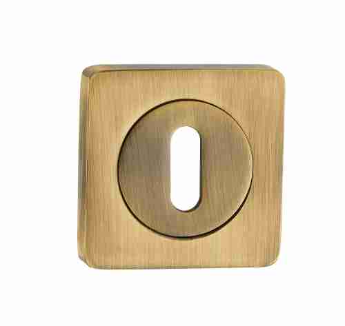 Накладка под сувальдный ключ PUERTO INOB AL 02 AB бронза античная