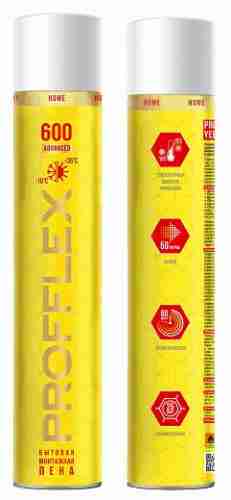 Бытовая монтажная пена PROFFLEX HOME 600 ADVANCED универсальная