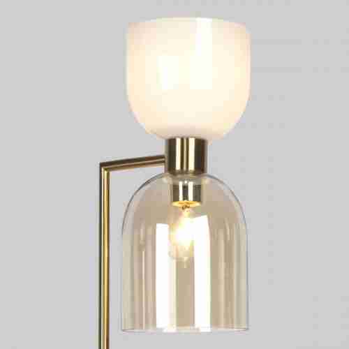 Торшер Eurosvet Tandem 01085/2 латунь