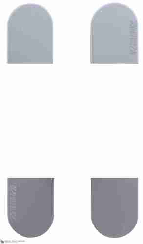 Колпачки для петель К2760, цвет МАТОВЫЙ ХРОМ (4 шт.)