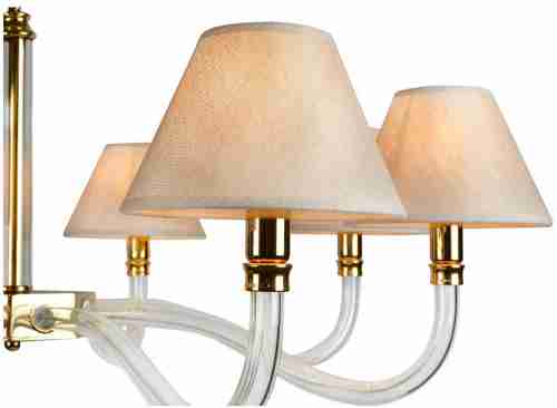 Подвесная люстра iLamp Amber YT2043-8 GD+Cear