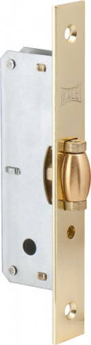 Защелка врезная для качающихся дверей ролик KALE KILIT 155/B 35 mm латунь