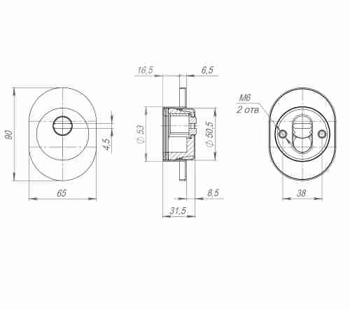 Броненакладка DEF.RLR/R.4825 SSG-39 сатинированное золото