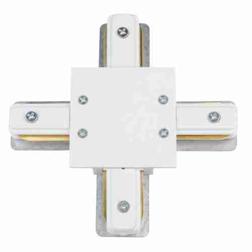 Коннектор Х-образный Volpe UBX-Q123 R41 White 1 Polybag UL-00007383