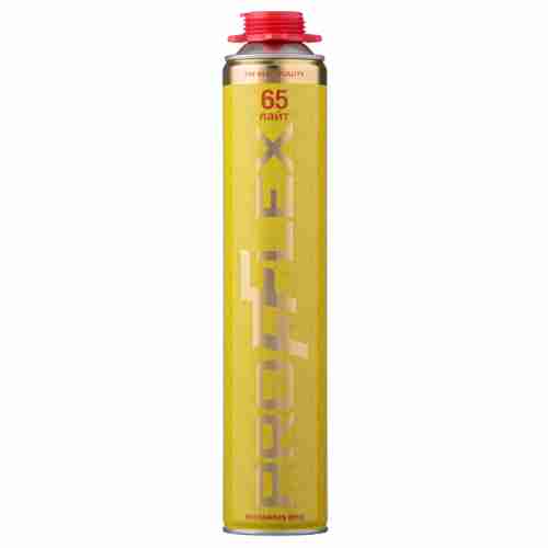 Пена монтажная PROFFLEX PRO YELLOW LITE 65л летняя