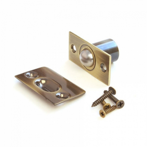 Шариковый фиксатор (защелка) для двери Archie RA 19-21 AB/ACF антич. бронза/античный кофе