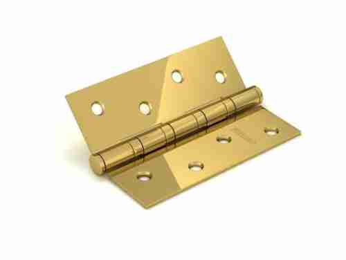 Комплект 10 шт. - Петля дверная универсальная стальная Fuaro 4BB 100x75x2,5 PB