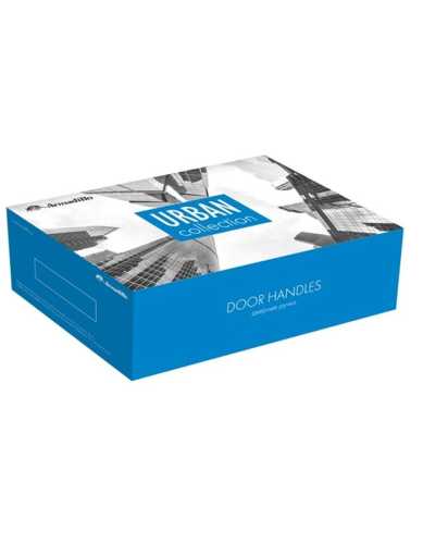 Комплект: Ручки Armadillo Urban Squid URB9 Gold-24 + Завертка BK6.R.URB52 GOLD-24 золото 24К