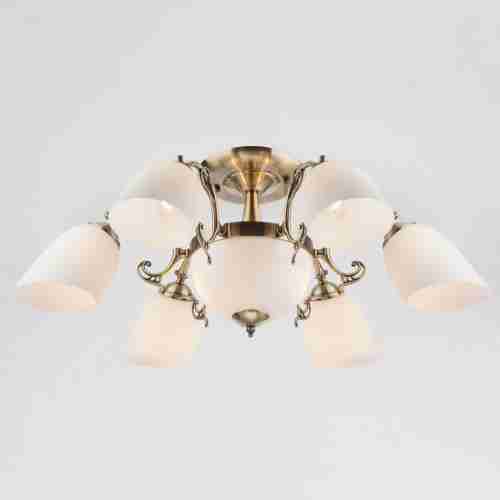 Подвесная люстра Eurosvet 22010/6+2 античная бронза