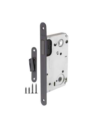 Защёлка врезная магнитная 5300-M-WС GR графит