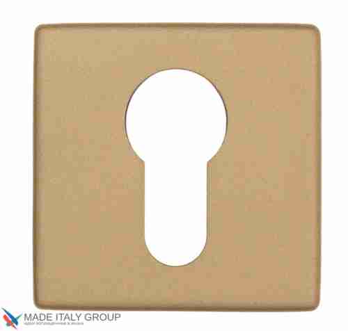 Накладка под цилиндр на квадратном основании Fratelli Cattini CYL 8FS-KD золото крайола 2 шт.