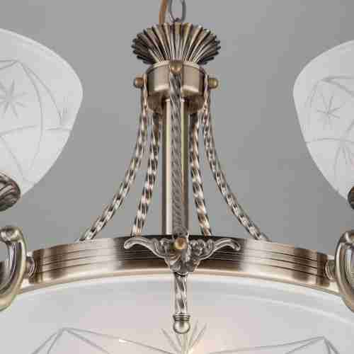 Подвесная люстра Eurosvet 60006/8 античная бронза