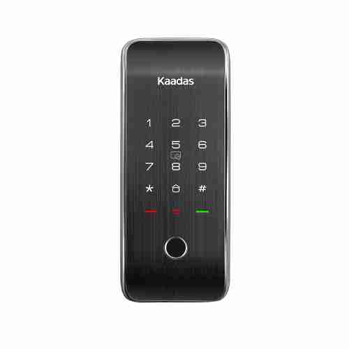 Замок накладной электронный  Kaadas R6-5 с отпечатком пальца, черный