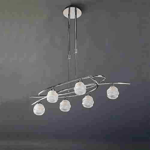 Подвесная люстра Mantra Loop Chrome 1801